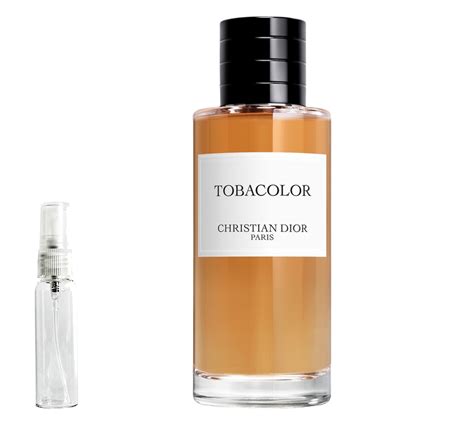 parfum dior tobacolor prix|tobacolor Dior sample.